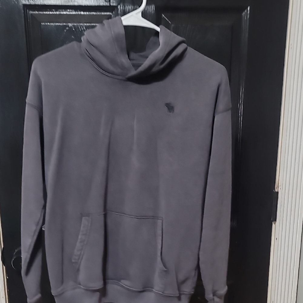 abercrombie kids Hoodie- Charcoal